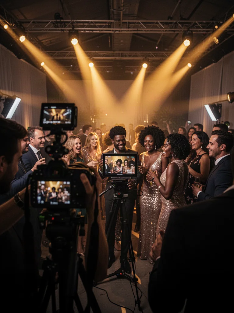 Behind the scenes photography perspective